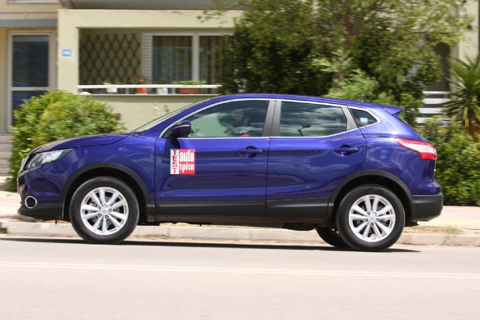 Με ταχύτητα 143 χλμ/ώρα το Nissan Qashqai 1,5 dCi καταναλώνει 6 λτ./100 χλμ.
